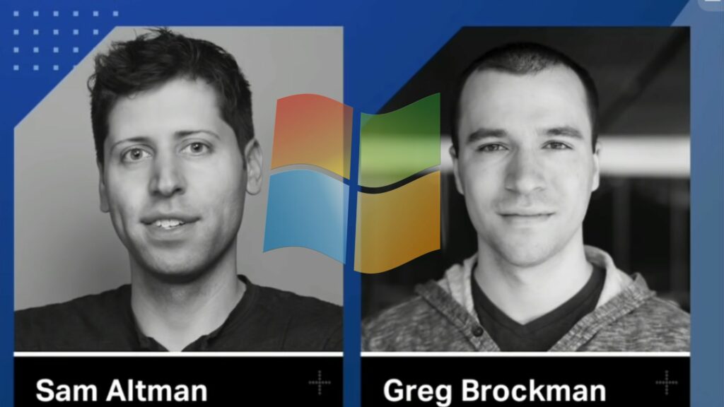Microsoft fortalece su liderazgo en IA contratación estratégica de Sam Altman y Greg Brockman