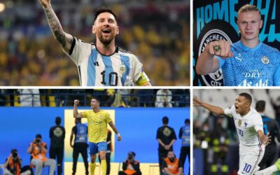 ¡Los Gigantes del Fútbol! Los nominados para el mejor jugador del año 2023 según la IFFHS