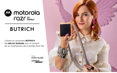 Motorola y Jessica Butrich: La Fusión de Tecnología y Moda con la Edición Limitada Strap