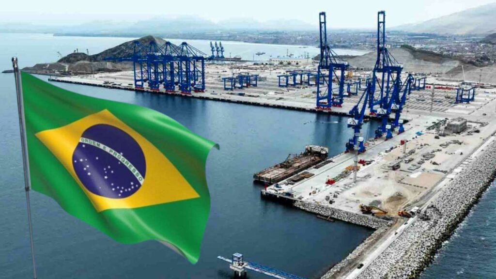 Brasil explora exportar a Asia desde el Megapuerto de Chancay en Perú