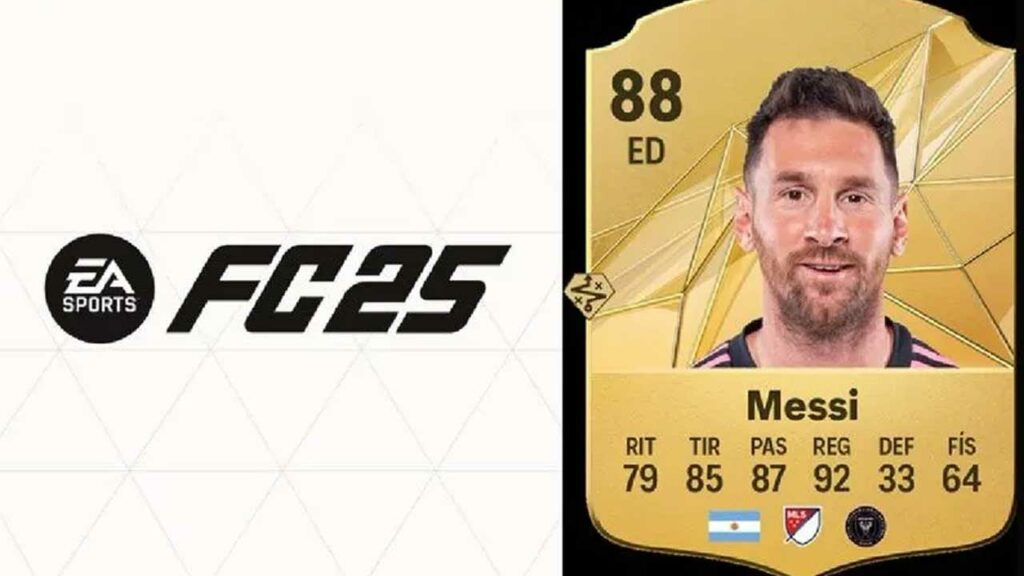 La Caída de Messi en EA Sports FC 25: Su Calificación Más Baja en 16 Años