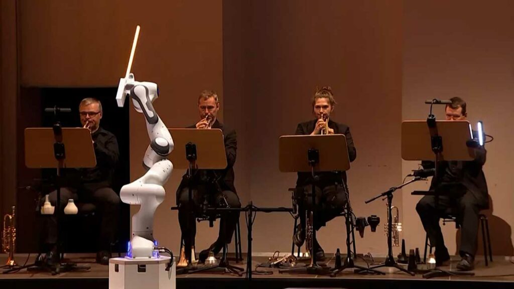 Un robot dirige una orquesta en Alemania Innovación y tradición en la música sinfónica