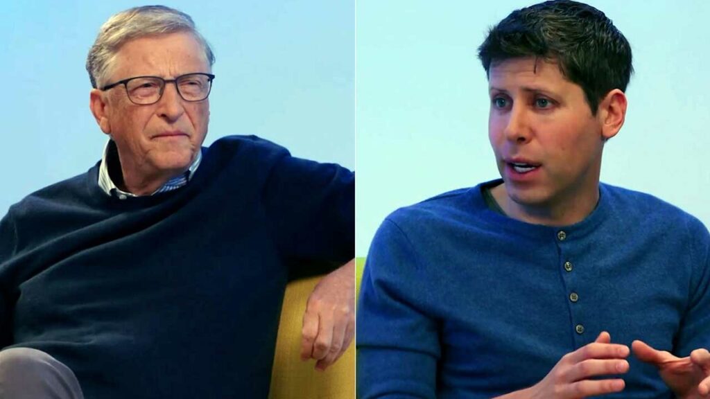 Bill Gates y Sam Altman: Cómo la IA y los asistentes digitales cambiarán el trabajo