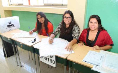 Elecciones en Perú: Miembros de mesa recibirán pago y descanso laboral remunerado