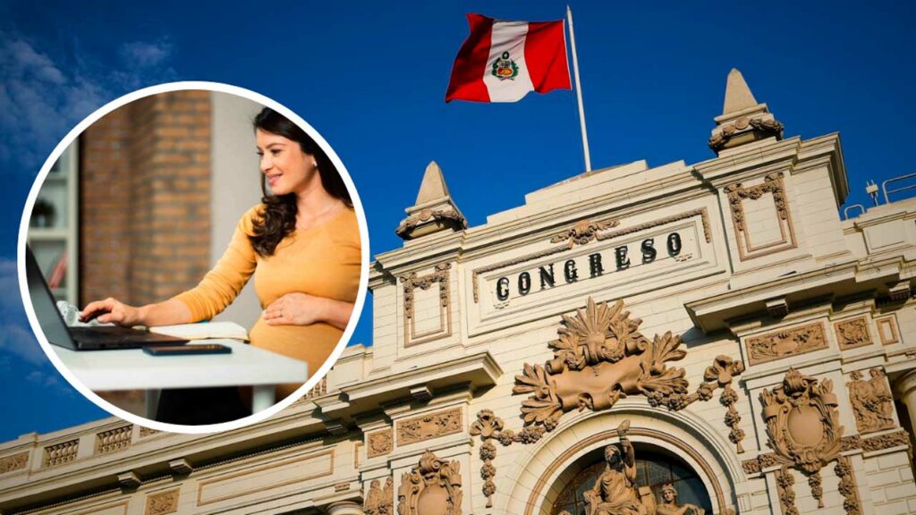 Congreso propone teletrabajo para madres hasta el primer año de sus hijos en Perú