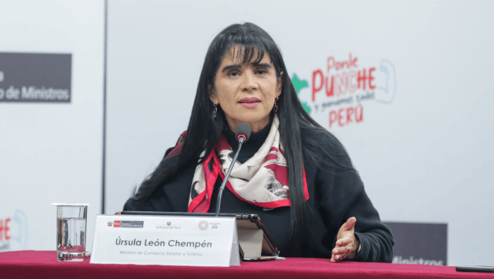 Ministra Desilú León viaja a EE.UU. para promover exportaciones y turismo en Perú
